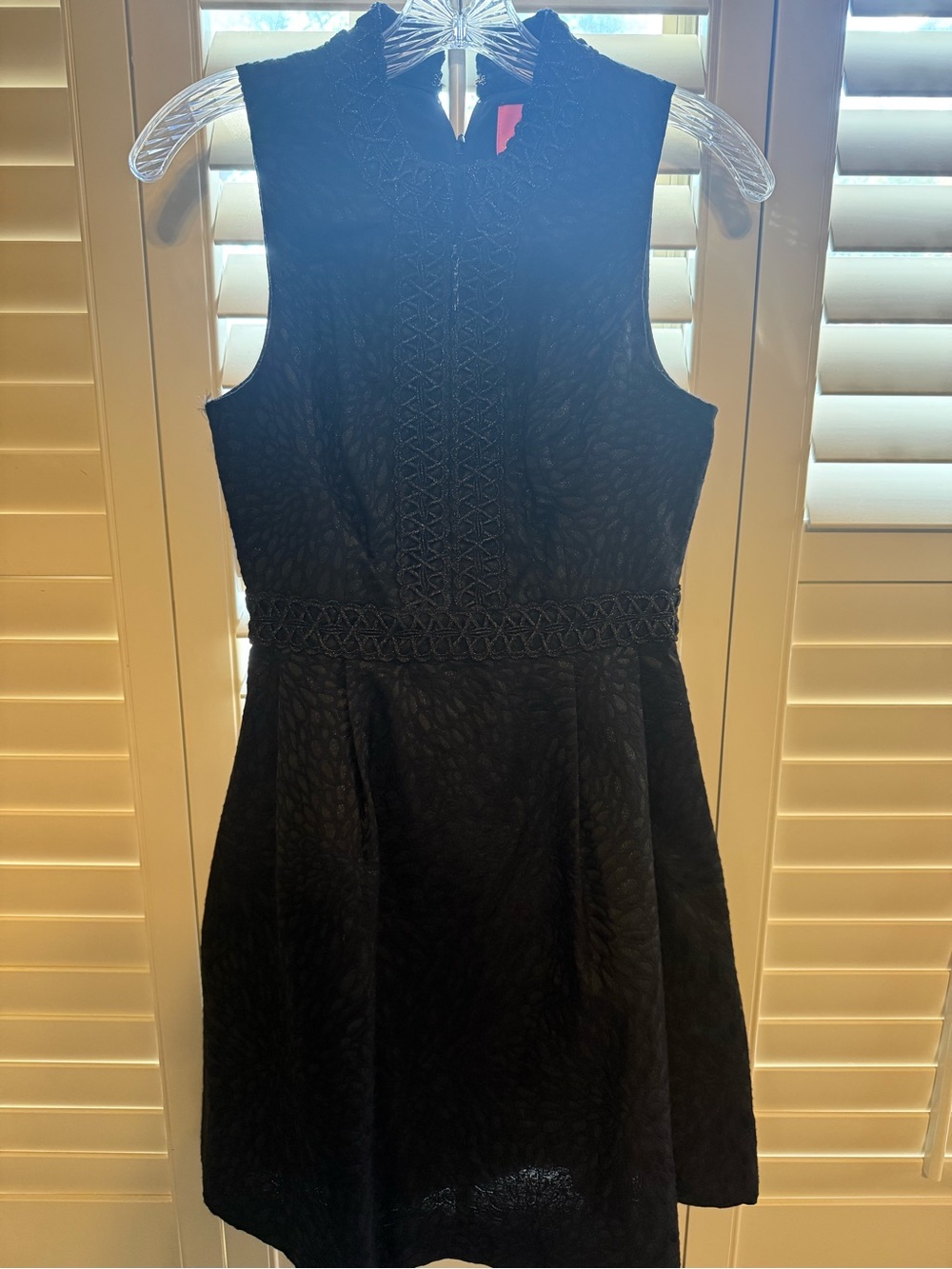 Lilly Pulitzer “Franci” Onyx Lagoon Jacquard dress Size 0 - Picture 2 of 11